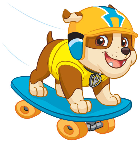 File:PAW Patrol Rubble Skateboard.png