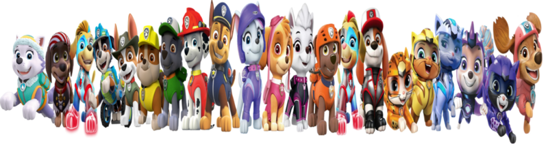 File:All team paw patrol by aaroncoolb dgbja5t-fullview.png